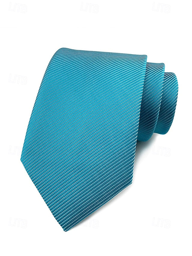 Men's tie satin striped