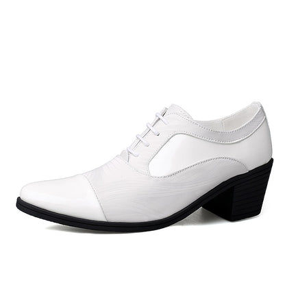 Stylish Lace-Up Formal – Shoes Men's Leather Patent