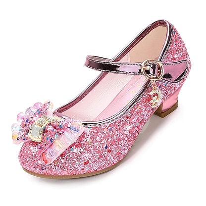 – Mary Girls' Princess Shoes Sparkling Jane Glitter Party