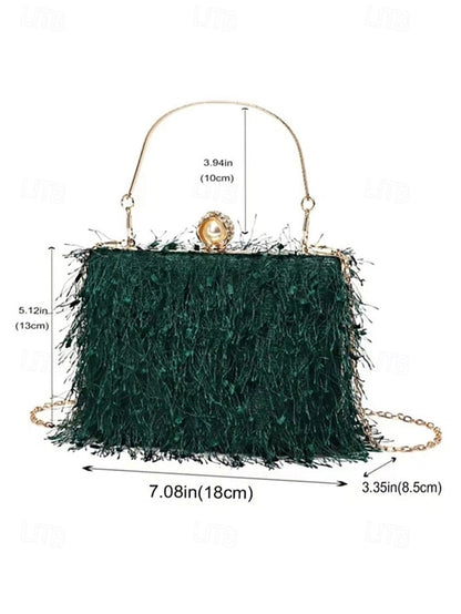 Party Red Women's Christmas Handbag Elegant – Green