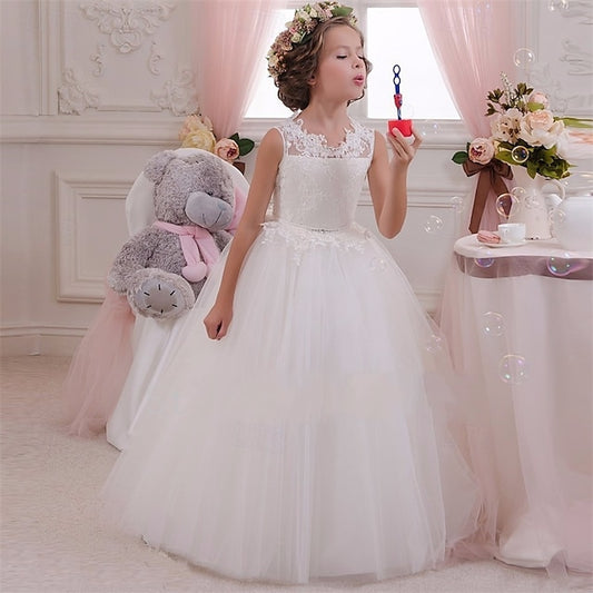 Girl Kid's Flower Girls' Princess Dress