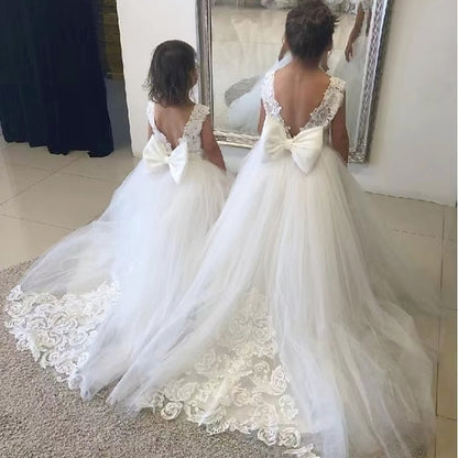 Girls' Flower Girl Dress Party First Communion