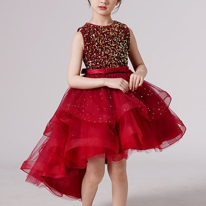 Flower Princess Girl Girls' Party Dress