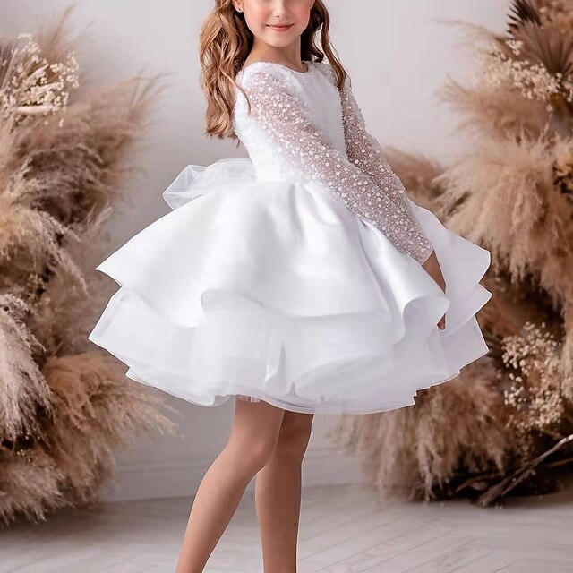 First Girl Communion Girls' Flower Dress