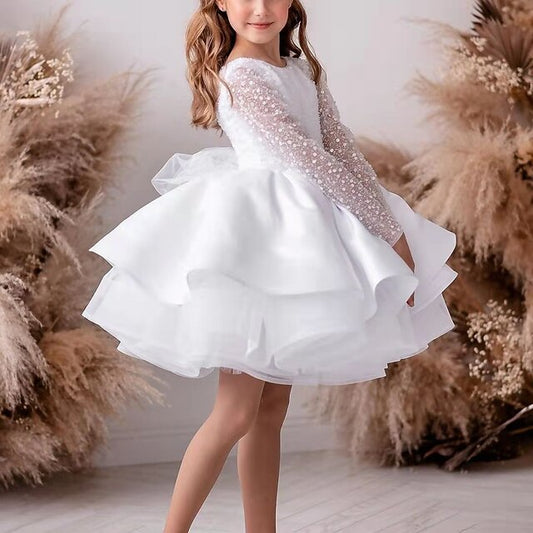 First Girl Communion Girls' Flower Dress