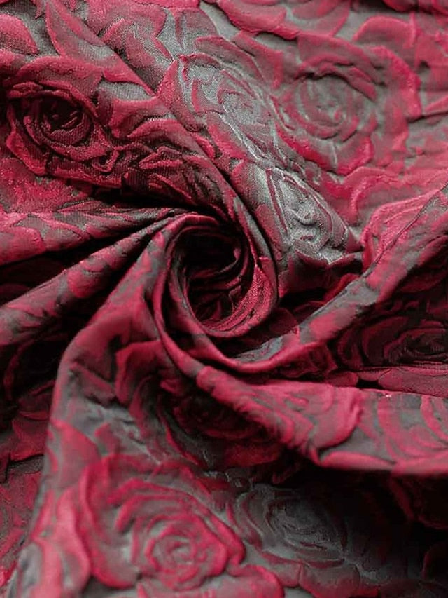 Evening Jacquard Mother the Red A-Line of Gown Elegant Bride