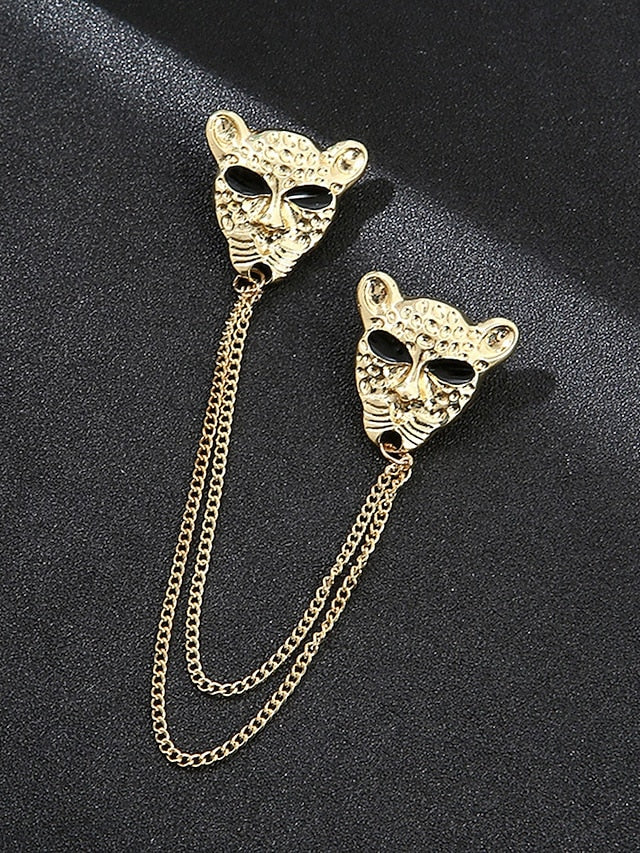 with Deer Brooch Christmas Lapel Men's Pin