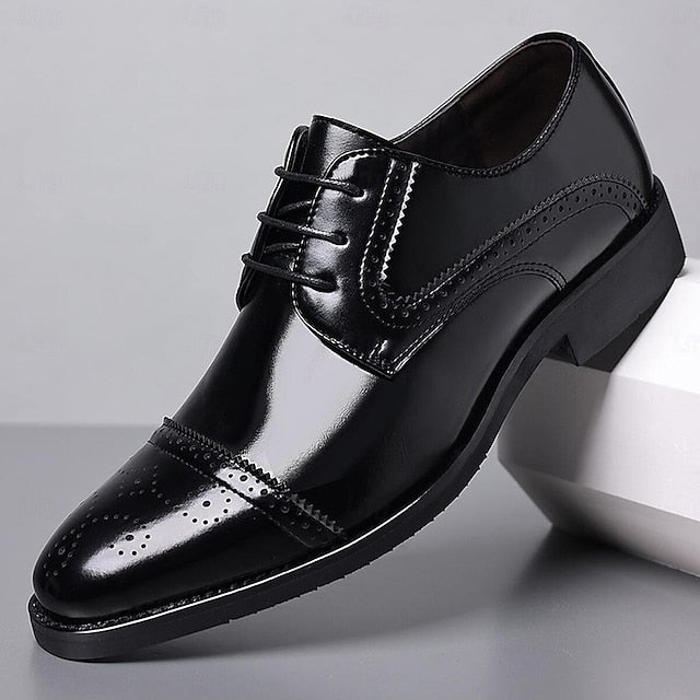 Shoes with White Men's Black Color-Blocked and