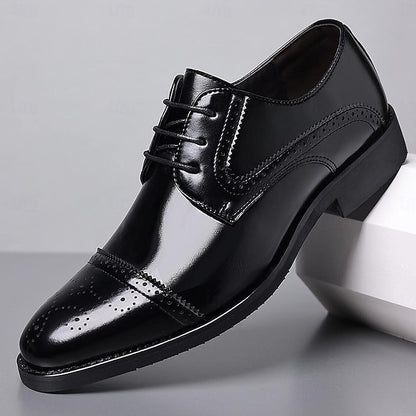 Shoes with White Men's Black Color-Blocked and