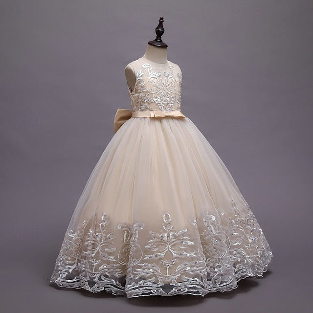 Princess Girl Kid's Dress Flower Girls'