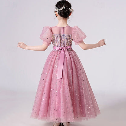 Princess Girl Girls' Flower Kid's Dress