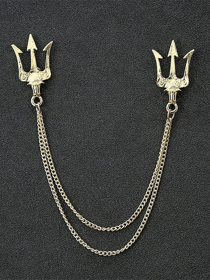 Collar Christmas Alloy – Pins Reindeer Elegant Men's