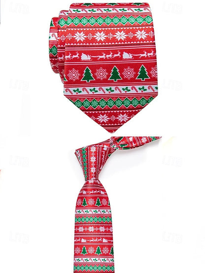 Ties Neckwear Christmas Festive Fun Holiday – and Men's