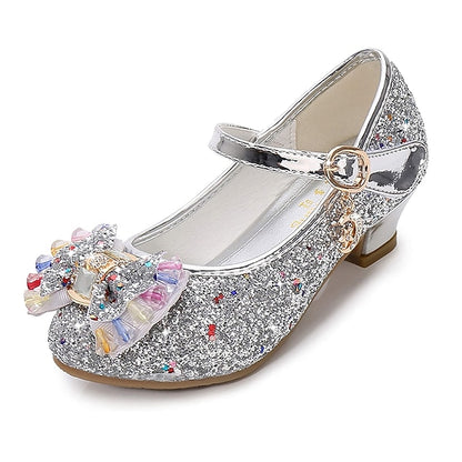 – Mary Girls' Princess Shoes Sparkling Jane Glitter Party