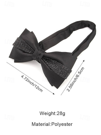 Bow Christmas Tie Red Men's –