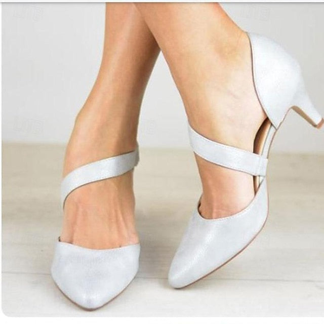 Outdoor Daily Women's Heels Party Pumps Kitten Shoes