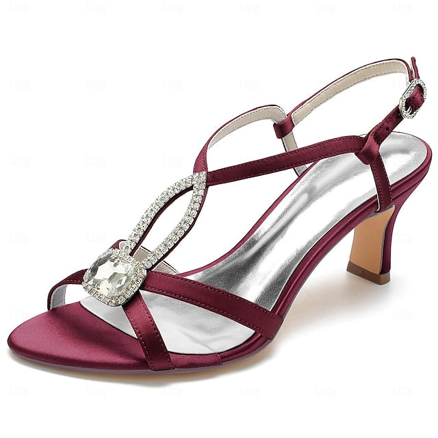 Wedding Party Women's Daily Colored Shoes Solid