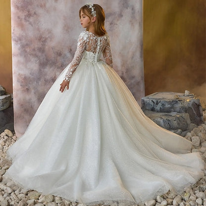 Girl Flower First Girls' Dress Party Communion