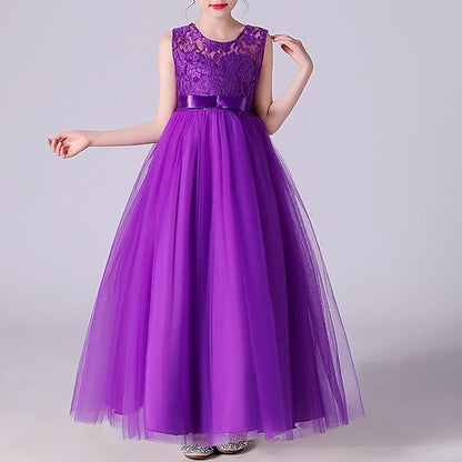 Flower Girl Evening Dress Gown Party Girls'