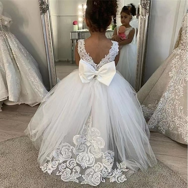 Girls' Flower Girl Dress Party First Communion