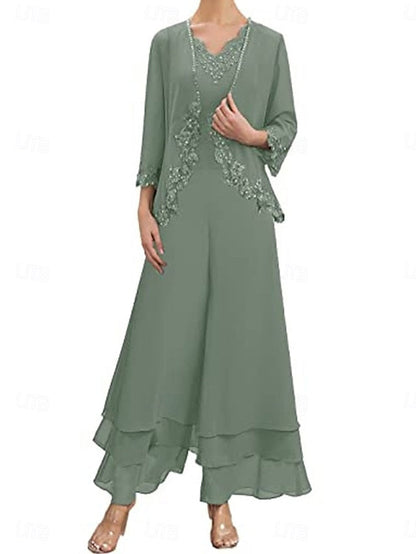 Bride Wedding the Mother of Dress Sets Elegant Guest