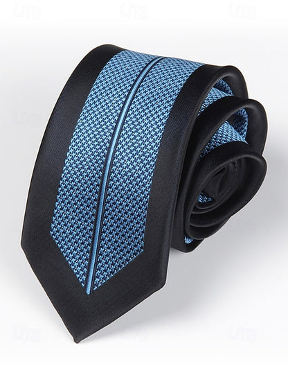 Positioning Tie Pattern 6cm Narrow - Stripe Men's