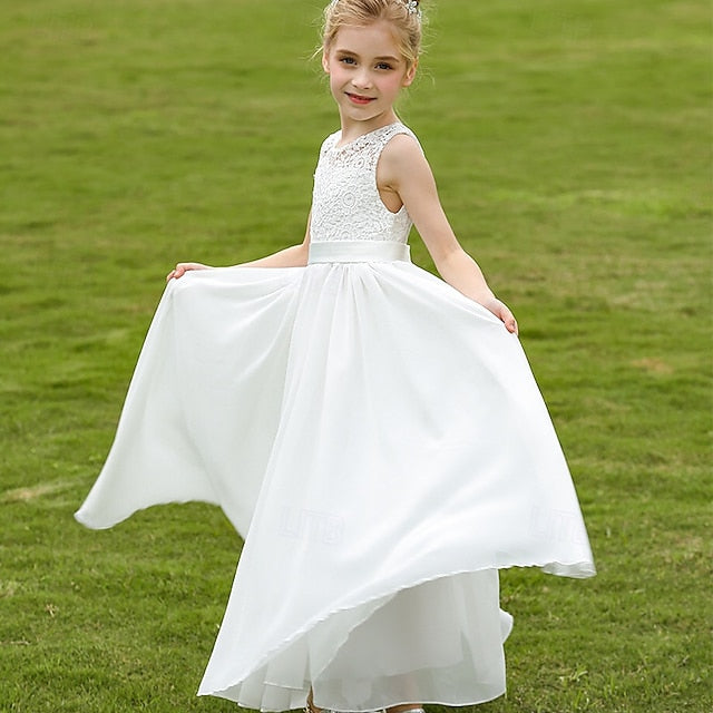 Dress Girls' Flower Formal Girl Lace Kid's