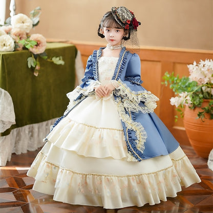 Vintage Masquerade Costume Dress Gothic Rococo Inspired Party