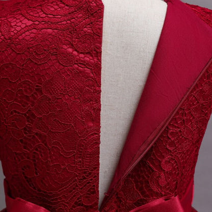 Dress Floral Girls' A Kids Little Plain Line Party