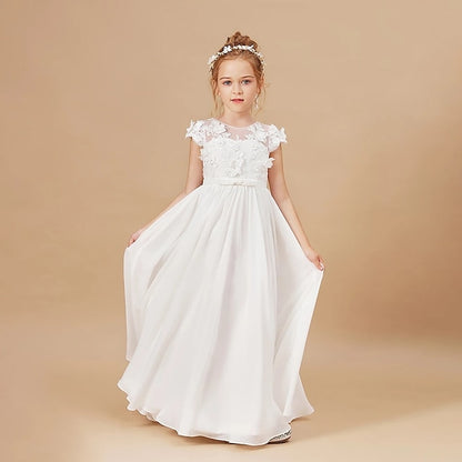 Princess Communion Girls' Girl Flower Dress First