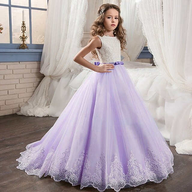 Girl Girls' Princess Kid's Dress Flower