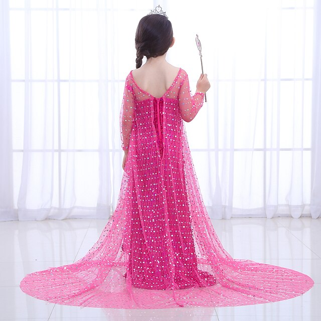 Elsa Girl Dress Princess Flower Girls' Movie Frozen