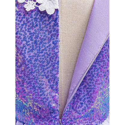 Girl Princess Party Fairytale Rapunzel Sofia Dress Flower Theme