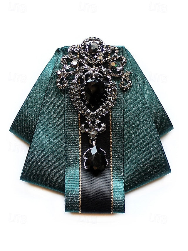 Diamond-Accent Bow - Tie Christmas Satin Men's Elegant