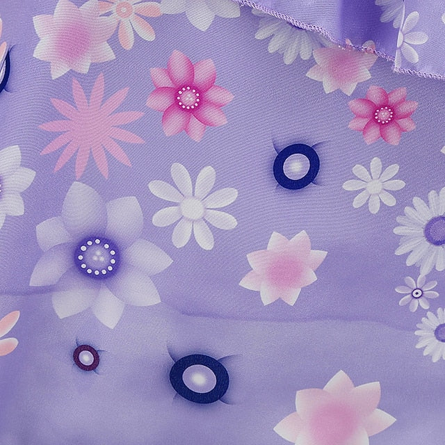 Fairytale Dress Princess Girl Encanto Madrigal Isabela Flower