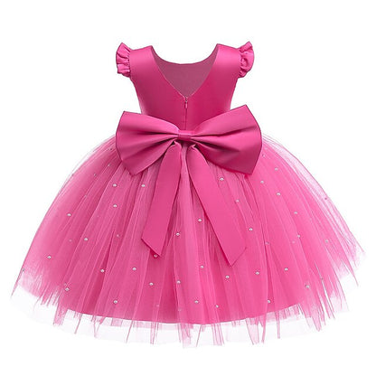 Dress Flower Princess Girl First Girls' Communion