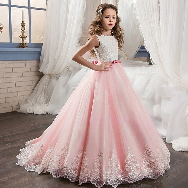 Girl Girls' Princess Kid's Dress Flower