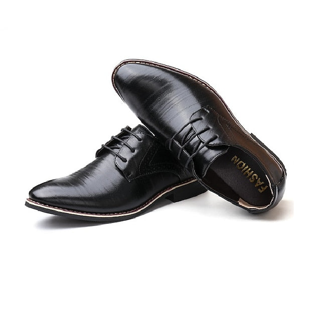 Derby Business Classic Oxfords Shoes Men's