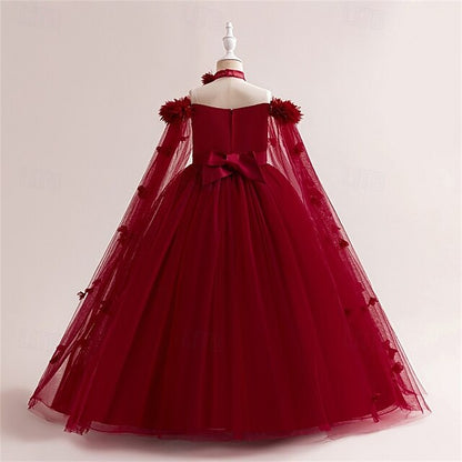 Dress Kid's Girl Flower Princess Girls'