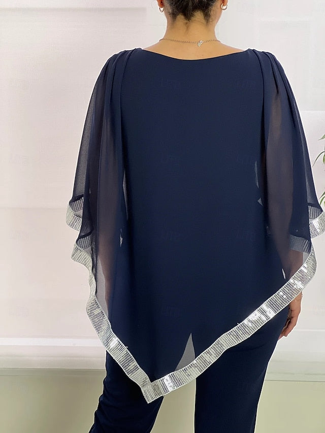 Bride Dress Pantsuit Elegant of Two the Simple Piece Mother