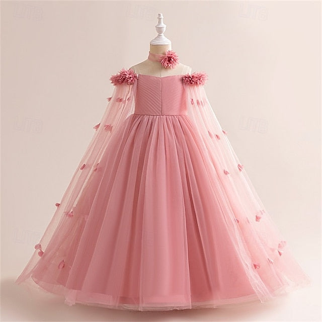 Dress Kid's Girl Flower Princess Girls'