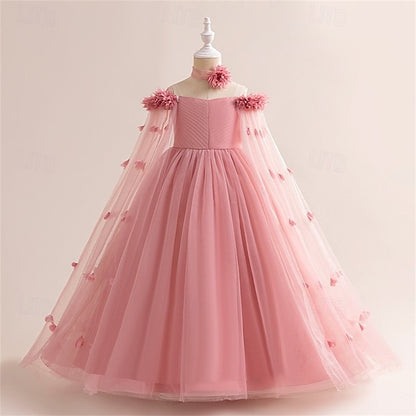 Dress Kid's Girl Flower Princess Girls'