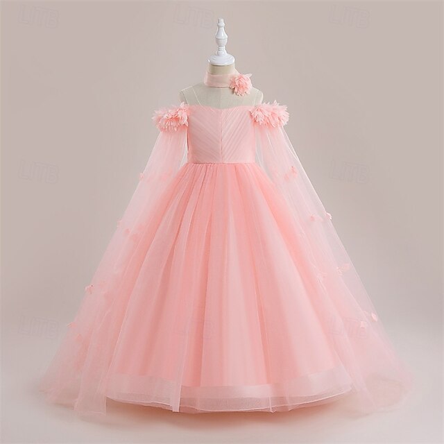 Dress Kid's Girl Flower Princess Girls'
