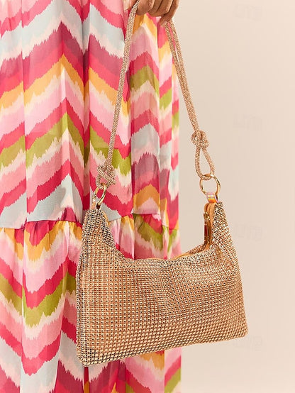 Bag Evening Elegant Rhinestone Women's – Handbag Shoulder