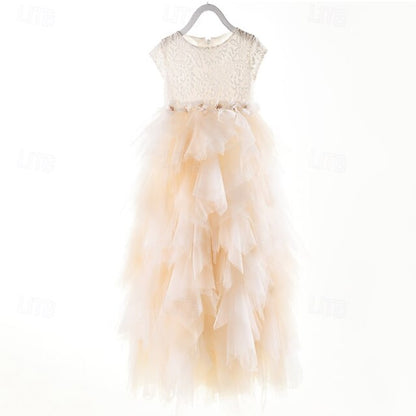 Dress Girls' Kid's Princess Girl Flower
