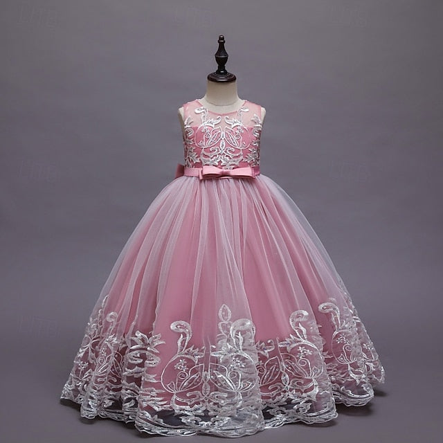 Princess Girl Kid's Dress Flower Girls'