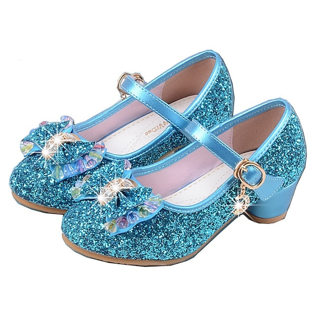 – Mary Girls' Princess Shoes Sparkling Jane Glitter Party
