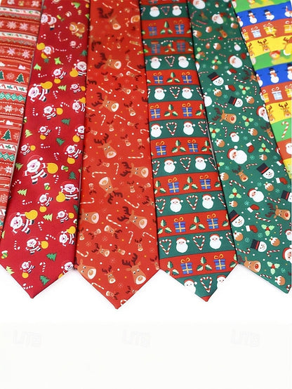 Ties Neckwear Christmas Festive Fun Holiday – and Men's