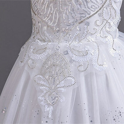 Kid's Girls' Princess Girl Flower Dress