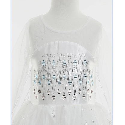 Flower Fairytale Girl Dress Princess Frozen Vacation Elsa